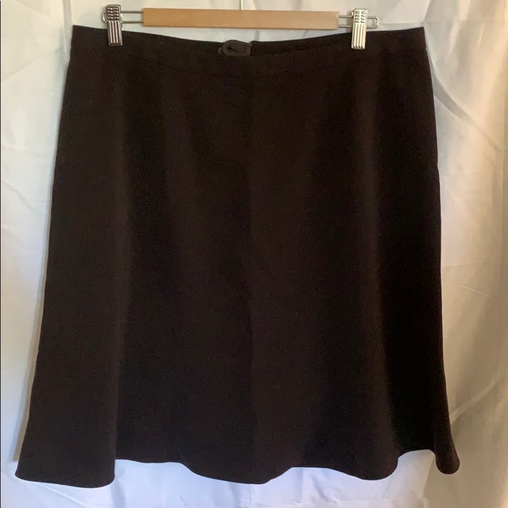 Giorgio Armani brown wool skirt